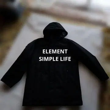 ELEMENT OF SIMPLE LIFE 블랙 다운 자켓 L 사이즈