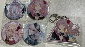 아키야마 미즈키 CD 특전 캔뱃지 + 아크릴 키링