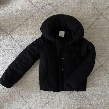 블랙 퀼팅 자켓