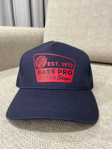 BASS PRO 메쉬 캡 네이비