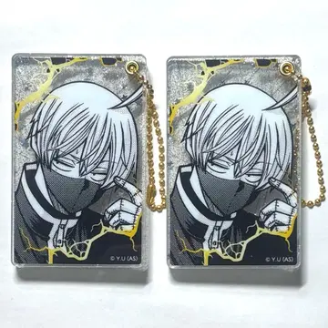 도겐안키 슬라이드 아크릴 키링 코고자키 진 2개 세트