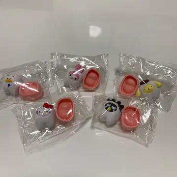 산리오 캐릭터즈 모두 함께 되자! -이- 전 5종 세트