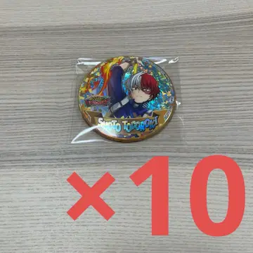 토도로키 쇼토 나의 히어로 아카데미아 홀로그램 캔뱃지 남코 10개