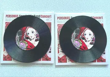페르소나 5 빅밴드 콘서트 오쿠무라 하루 레코드풍 코스터