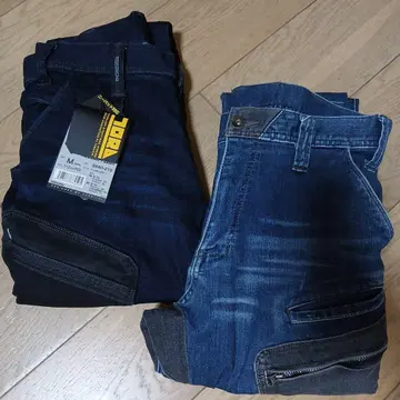 도라이치 TORAICHI 데님 카고 팬츠 M 사이즈 묶음 판매