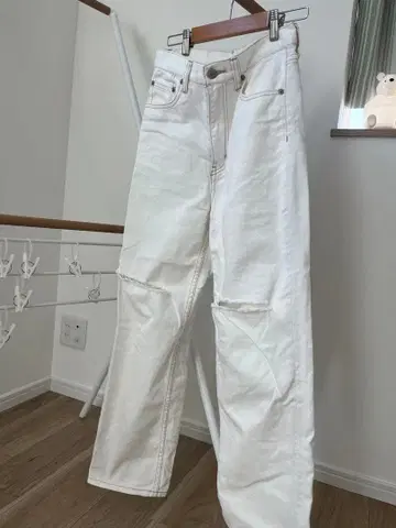 로데오 크라운 화이트 데님