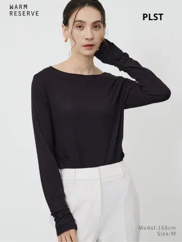 PLST 웜 리저브 캐시미어 블렌드 2WAY 넥 T