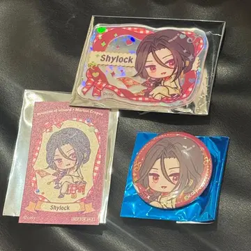 마호야쿠 마리오 크레이프 혜택 아크릴 카드 캔뱃지 샤이 록