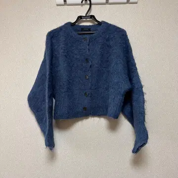 JEANASIS 샤기 가디건