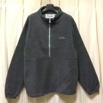 90s 빈티지 로컬 모션 하프 지퍼 풀오버 플리스