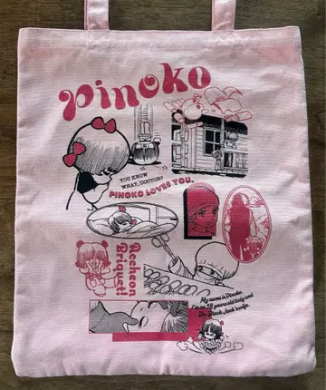 블랙잭 전시회 피노코 토트백