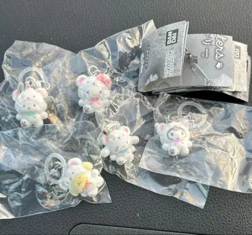 산리오 메지루시 액세서리 포근포근 스노우