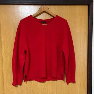 이번 시즌 INDIVI 빨간색 니트 13