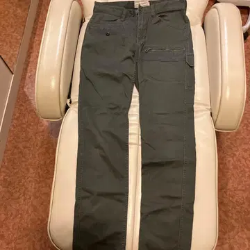 AVIREX 그레이 카고 팬츠 코튼 혼방