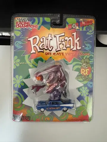 Rat Fink RACING CHAPIONS 다이캐스트 피규어 미개봉