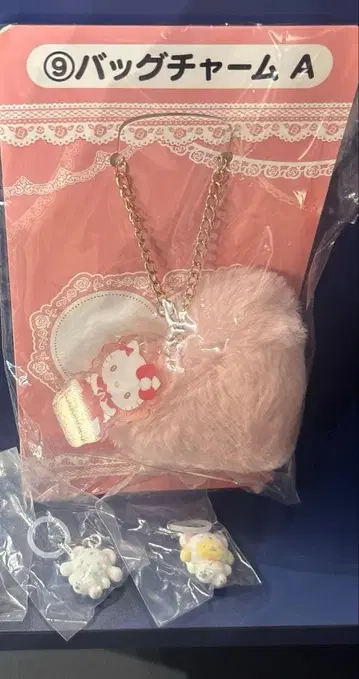 산리오 복권 가챠가챠 세트