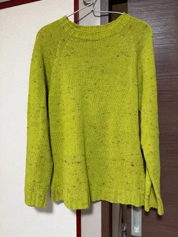 Dhal 달 그린 긴팔 니트 스웨터