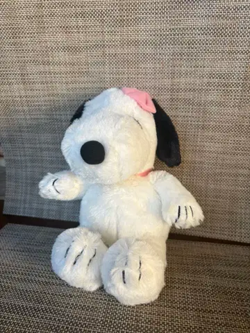 PEANUTS 스누피 봉제 인형 참 포함