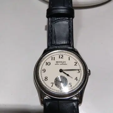 BENTLEY 순은 측면 스몰 세컨드 작동 새상품급