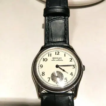 BENTLEY 순은 측면 스몰 세컨드 작동 새상품급