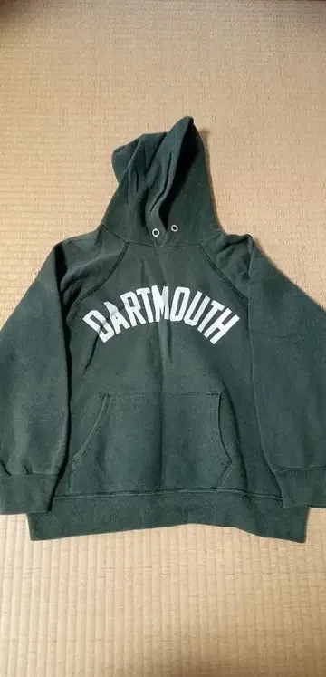 CHAMPION 챔피온 후드 맨투맨 다크 그린 M 사이즈