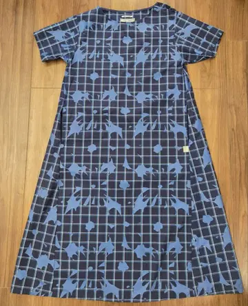 데포르타레 인디고 브로드 체크 BIKE 원피스/오라카