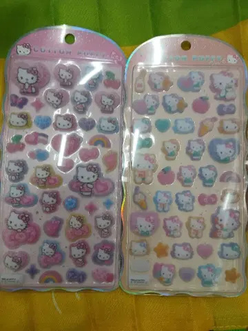 헬로키티 코튼 수수료 씰