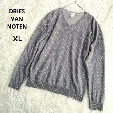 새상품급 드리스반노튼 캐시미어 니트 남성용 여성용