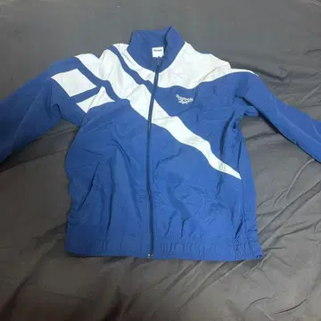 Reebok 나일론 자켓 블루/화이트