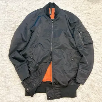 새상품급 RIPVANWINKLE MA-1 플라이트 자켓 블랙