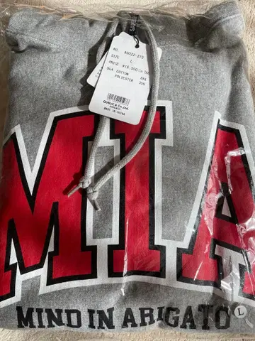 미사용 새상품 SAPEur 사풀 후드티 L