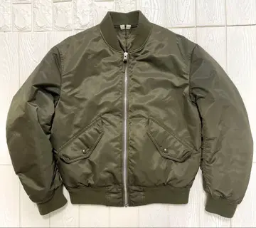 UNIQLO U 유니클로 U MA-1 블루종 자켓 올리브 S