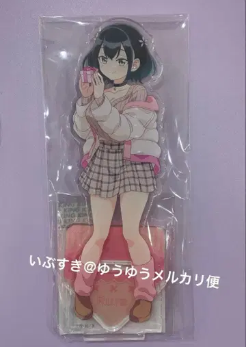 루리하 루라 아크릴 스탠드 겨울 의류 (화이트) 배드걸 산세이도 서점