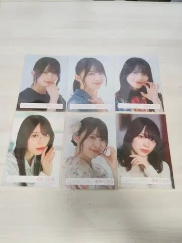 사쿠라자카46 모리타 히카루 브로마이드 요리셋