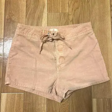 sisstr evolution 코듀로이 숏팬츠 핑크