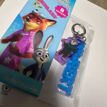 주토피아 알파벳 아크릴 참