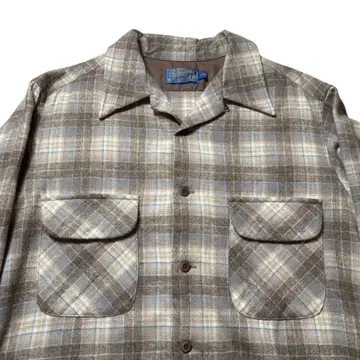 [ 새상품급 ] 70's Pendleton 보드 셔츠 USA제 사이즈 L