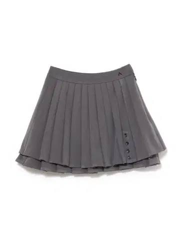 andmary Dida pleats flare skirt