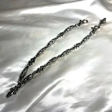 묵직함 총중량 333g 신즈스컬프쳐 커스텀 월렛 체인 925