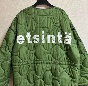 에신타 레어 퀼팅 자켓 리버서블
