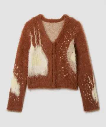 TELOPLAN Tia 카디건 브라운