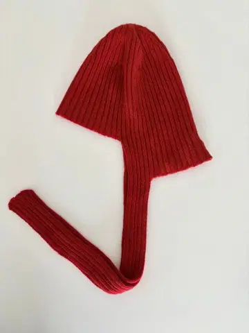 babaco 캐시미어 니트 캡 니트 모자 비니 빨간색