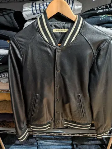 Journal Standard 가죽 바시티 자켓