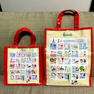 Harrods A-Z 쇼핑 토트백 세트