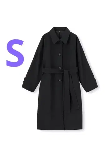 GU 코지 멜톤 발마칸 코트 S