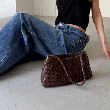 CANAL JEAN diggity 메쉬 숄더백 브라운