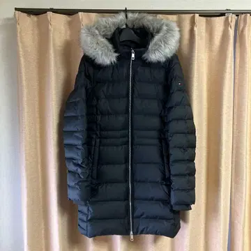 타미힐피거 블랙 다운 자켓