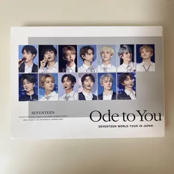 SEVENTEEN Ode to You Blu-ray