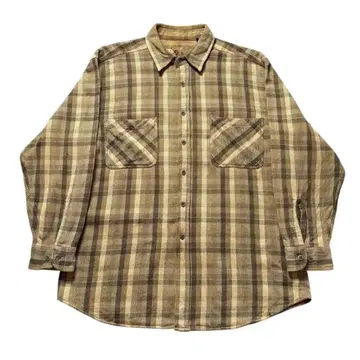 [좋은 배색] 90s ST JOHN'S BAY 플란넬 셔츠 사이즈 L