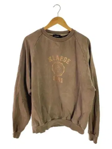 XLARGE 엑스라지 맨투맨 브라운